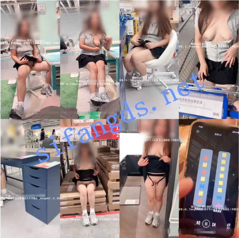 [转载搬运] 【狙心DOM】商场海边露出 日常敬烟篇 汉服抽逼极限SP热舞 [4V+1.45G][百度盘]-福利岛