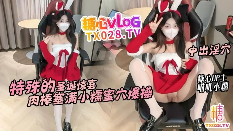 [自行打包] 糖心VlogUp主【喵叽小糯】特殊的圣诞惊喜 邻居小糯蜜穴送... [1v+2G][百度盘]-福利岛