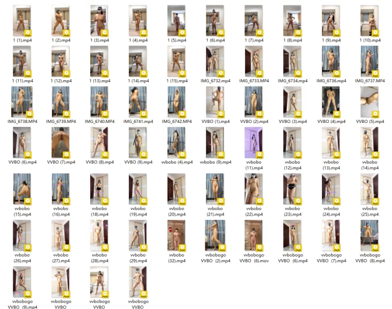 [自行打包] 【千元定制】肉感裸舞女神VVBO 私拍合集 [128V+6.9G][百度盘]-福利岛