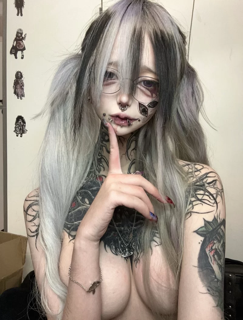 [转载搬运] 另类首发！人体改造/自私/穿刺/分舌/纹身女孩 樁山民子 [72P59V+100M][百度盘]-福利岛