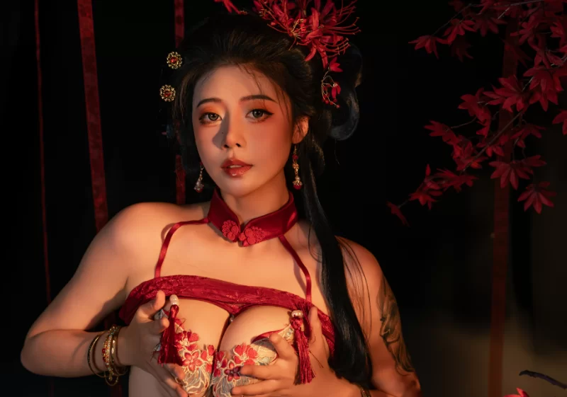 [自行打包] 顶级颜值 奈汐酱 最新古风流丹，超大尺度直接看到逼了 [1v85p+3G][百度盘]-福利岛