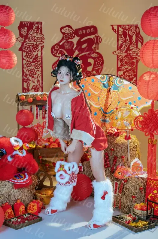 [转载搬运] yuuhui玉汇 – NO.162 2026新春特辑 醒狮少女 [131P2V+2.12G][百度盘]-福利岛