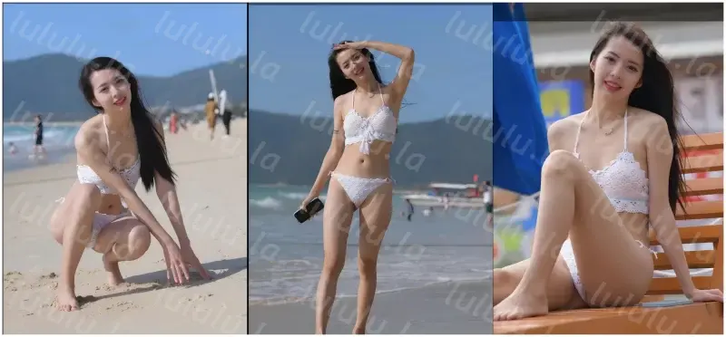 [自行打包] 魔镜街拍 碧玉04 南海恋人,白色泳装 [1031p+21.7GB][百度盘]-福利岛