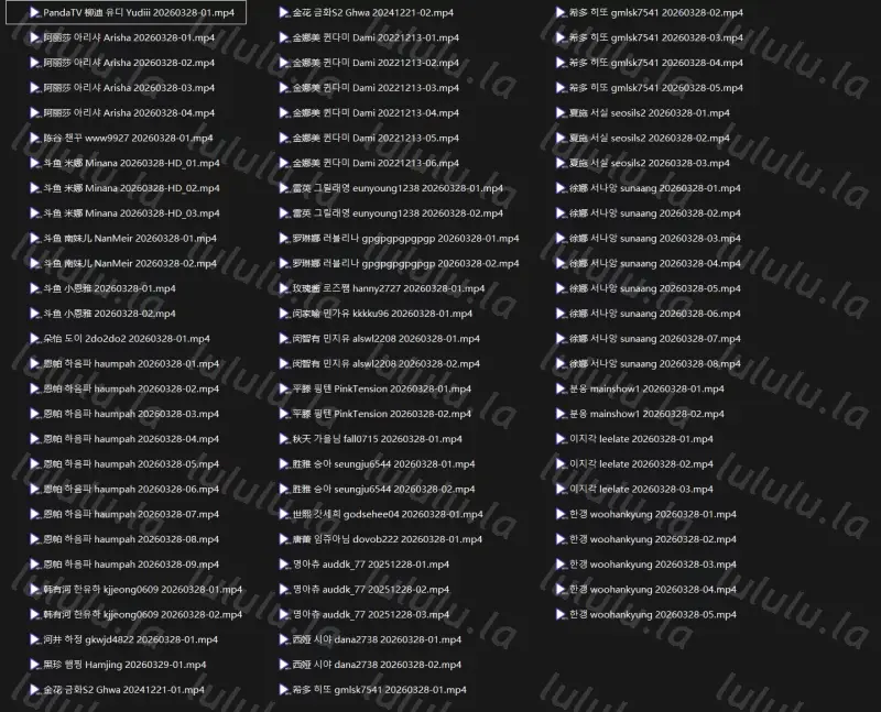 [转载搬运] 【韩舞网盘在线看】2026.03.28韩舞录播集合 [82v+15.5g][百度盘]-福利岛