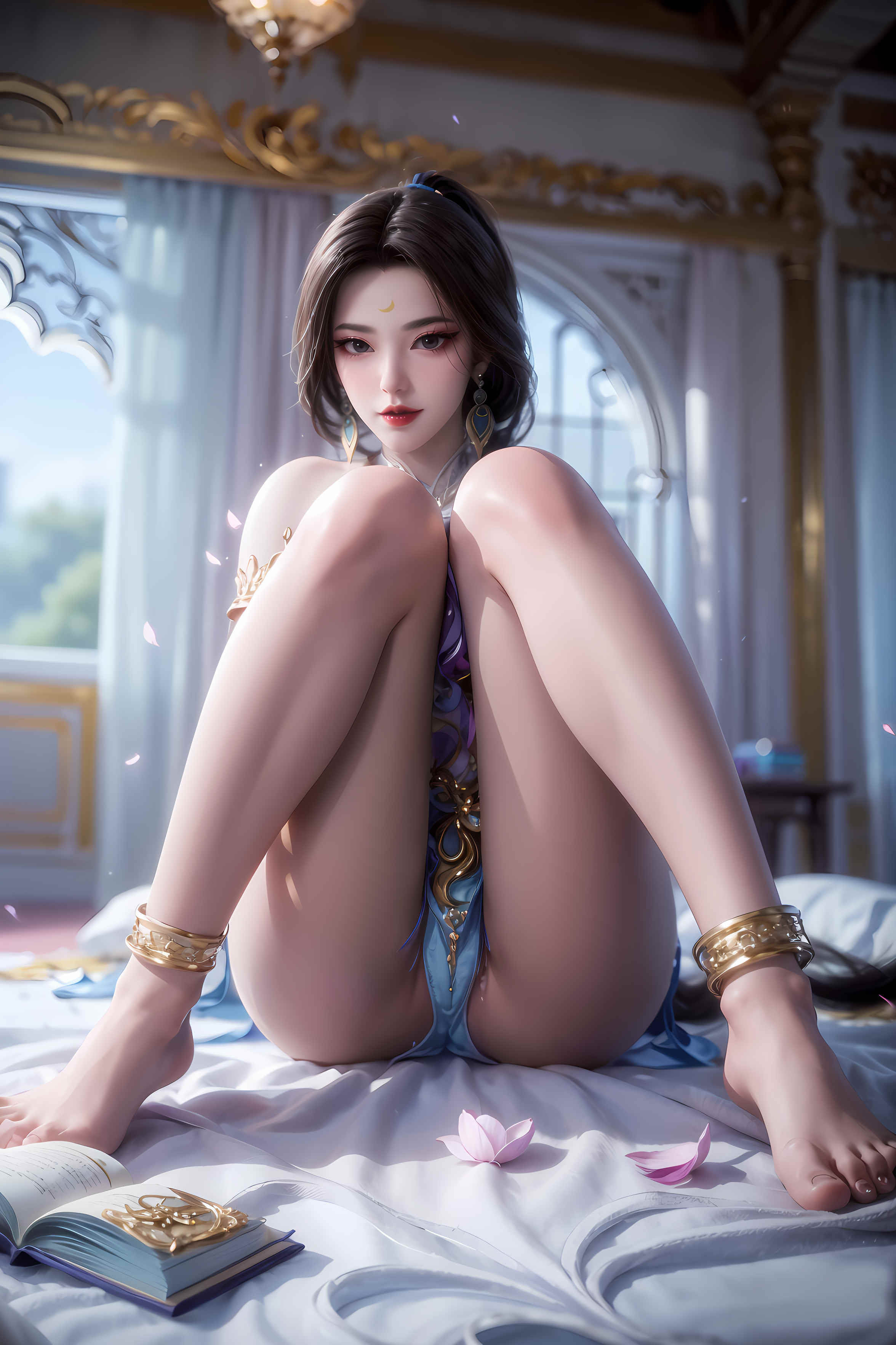 [AI国漫]（搬运至250413）师兄啊师兄-姮娥【kuzan】【87P】【591MB百度云】-福利岛
