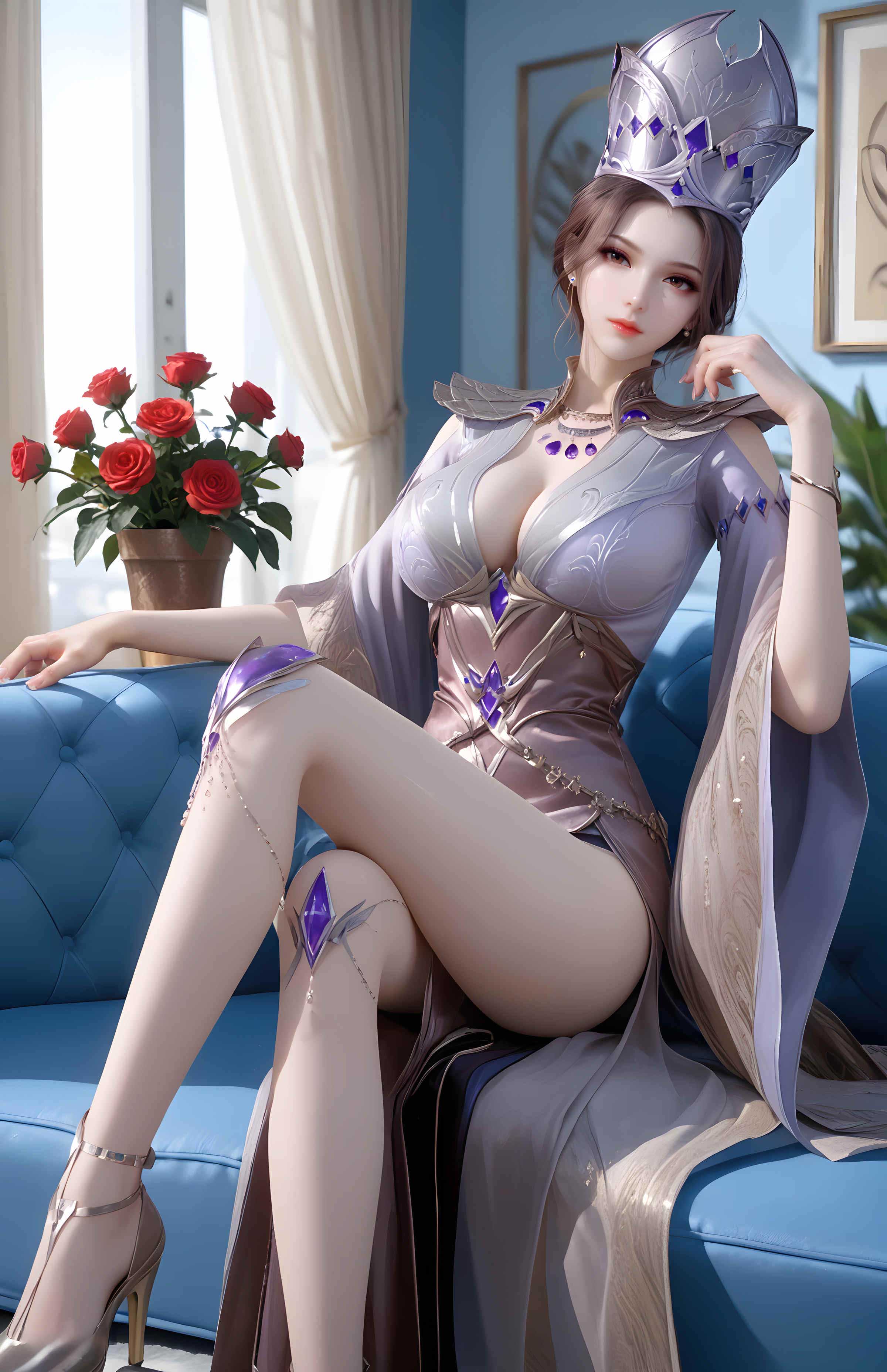 [AI国漫]（搬运至250309）斗罗大陆-比比东【全智】【60P】【172MB百度云】