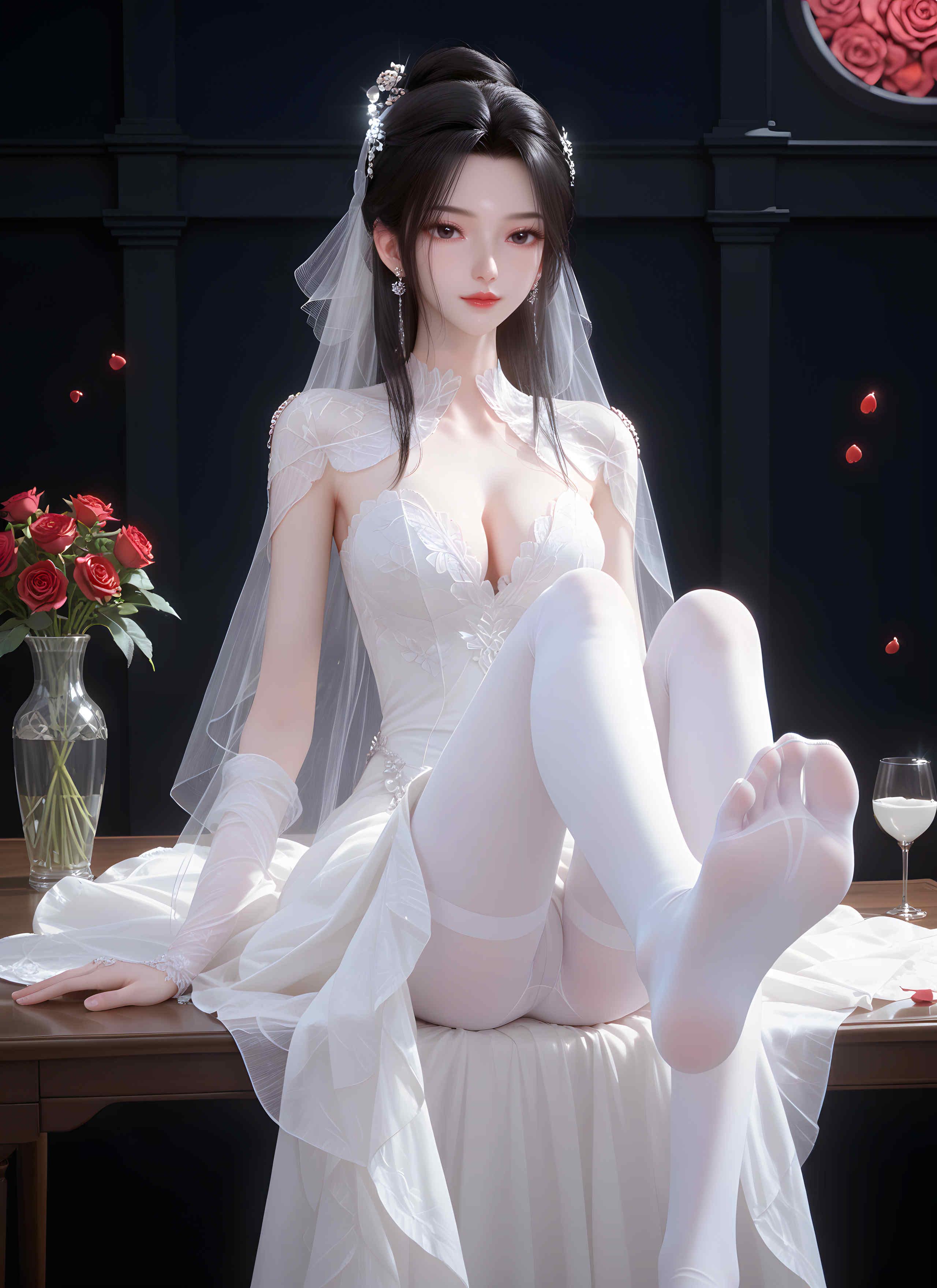 [AI国漫]（搬运至250327）仙逆-李慕婉婚纱白丝【全智】【60P】【134MB百度云】-福利岛