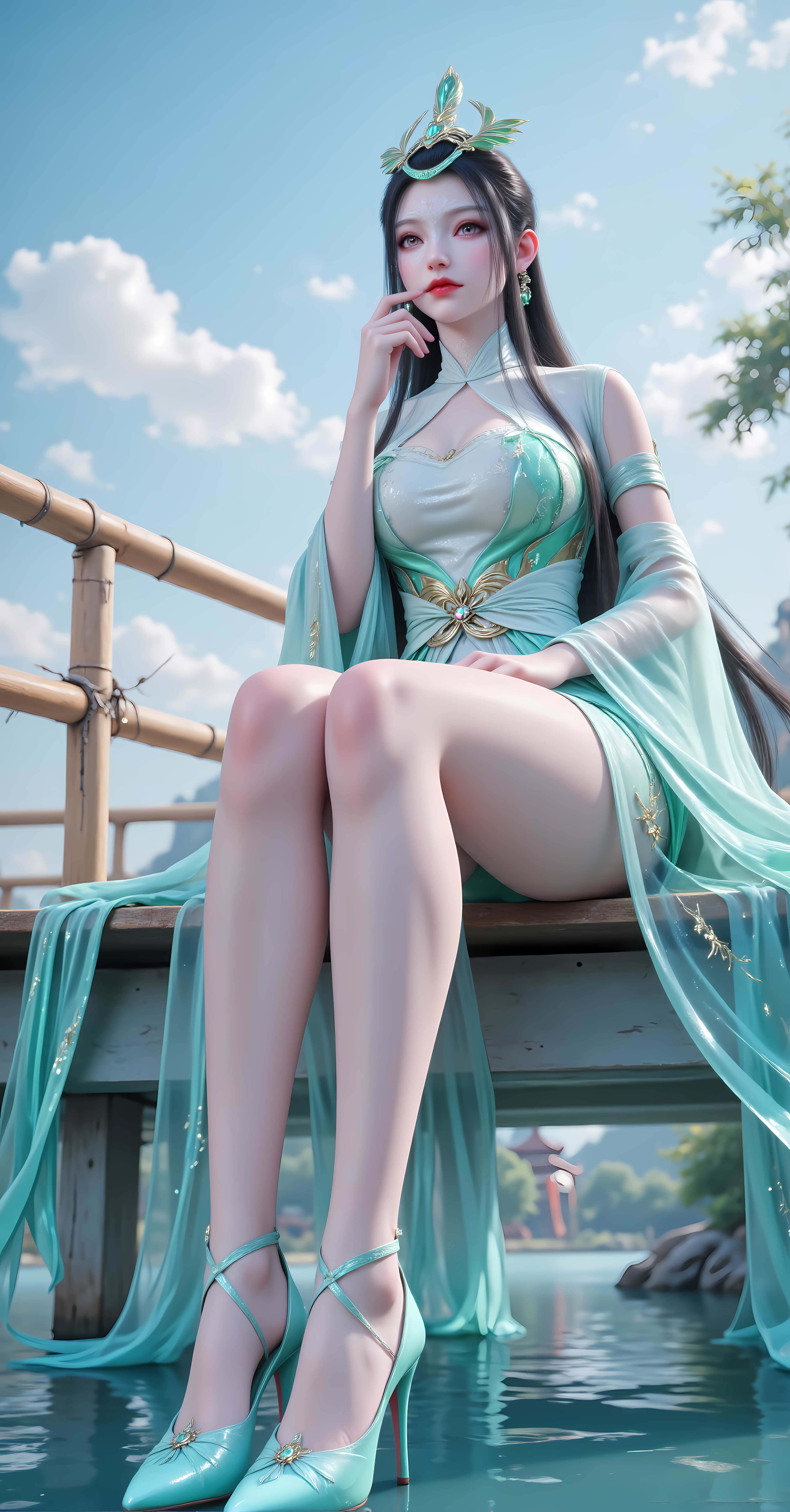[AI国漫]（搬运至250822）神国之上-陆嫁嫁【雨梦】【42P】【843MB百度云】-福利岛