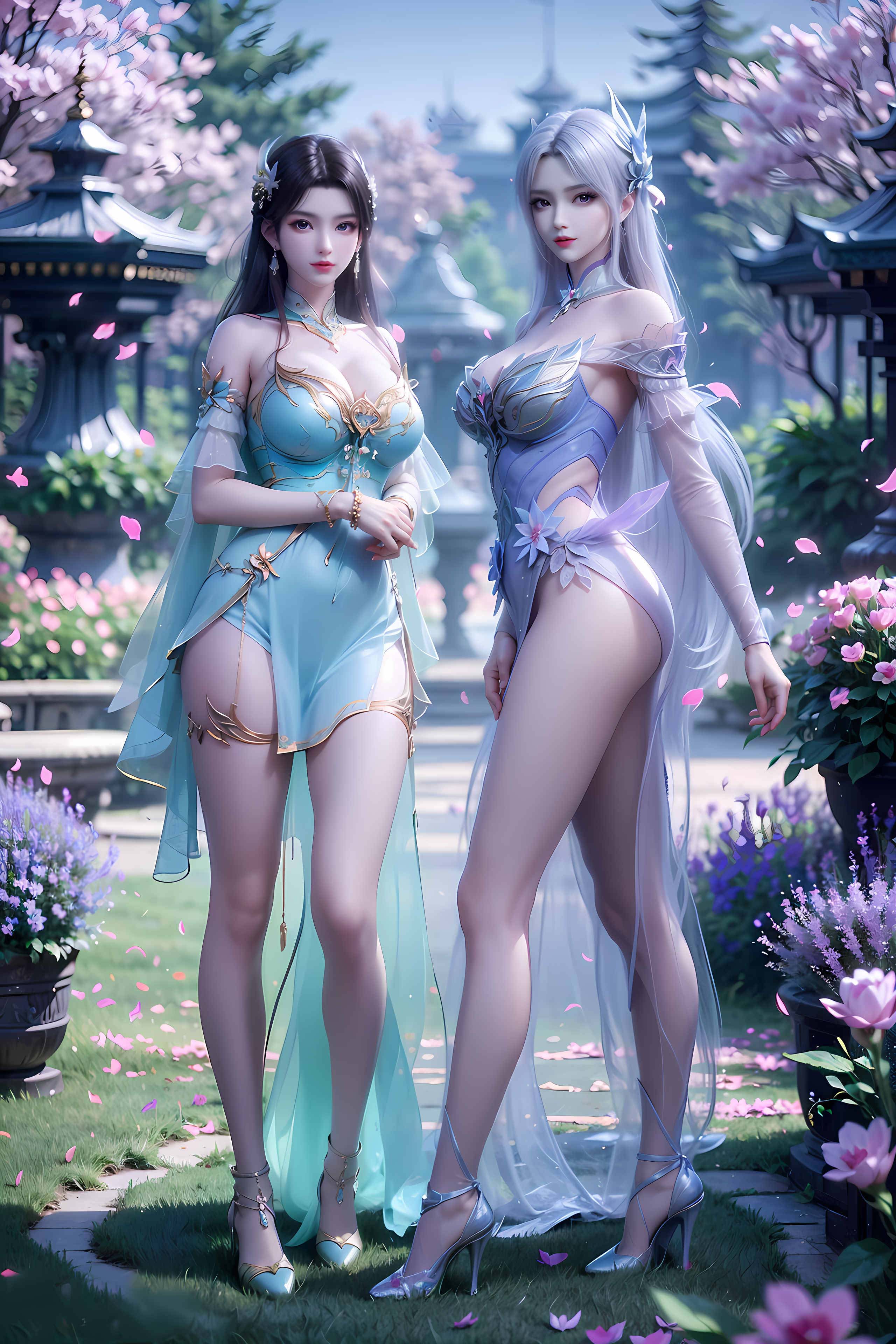 [AI国漫]（搬运至250430）斗破苍穹-萧薰儿+小医仙【40P】【357MB百度云】