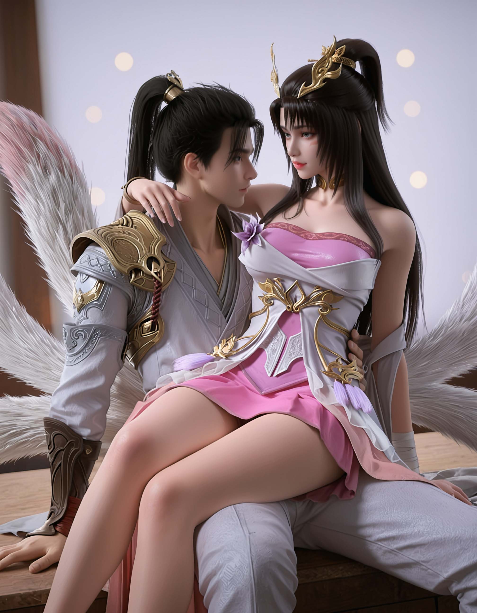 [AI国漫]（搬运至250920）完美世界-天狐仙子与石昊【蜜柑】【106P】【114MB百度云】-福利岛