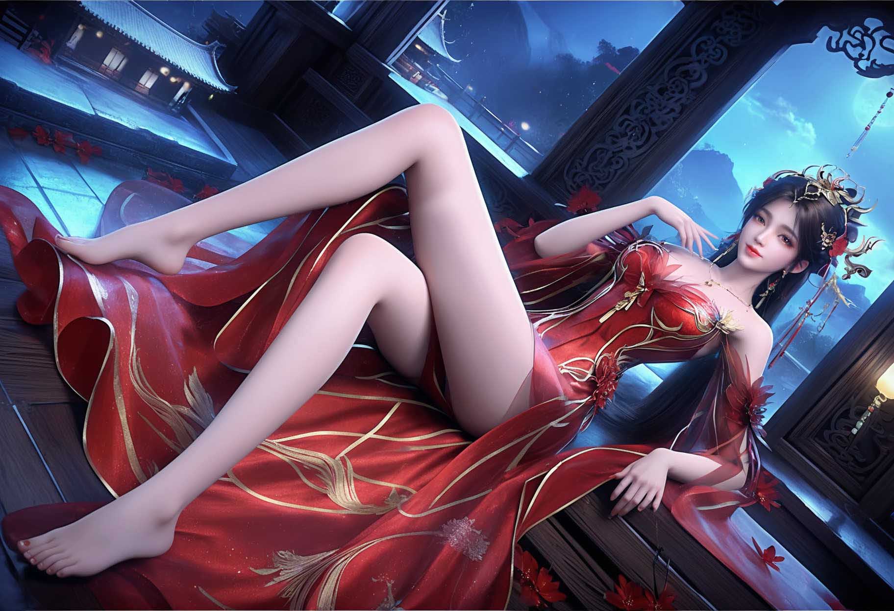 [AI国漫]（搬运至250528）完美世界-火灵儿 婚服【于家瓶】【71P】【197MB百度云】