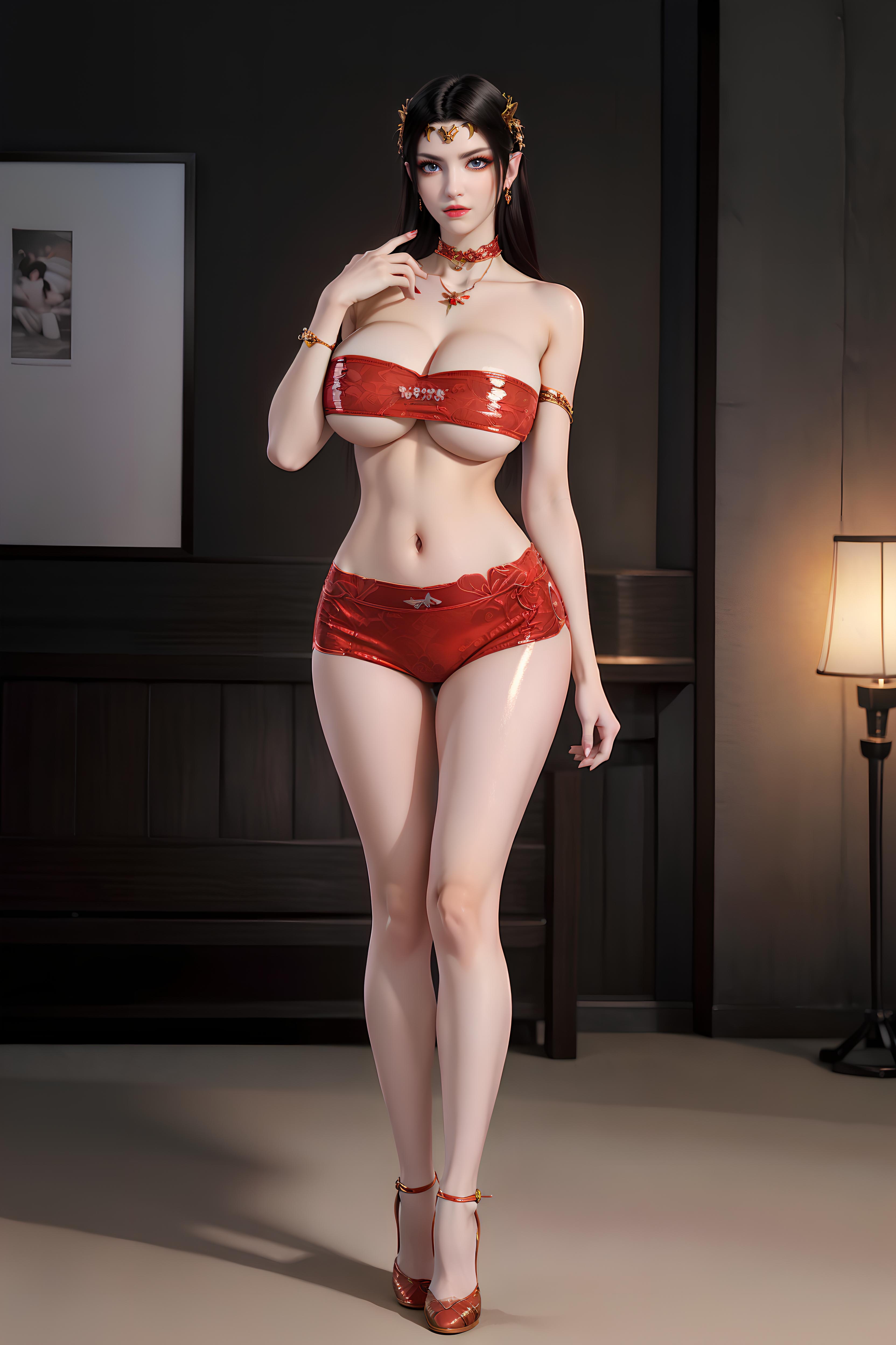 [AI国漫]（搬运至250416）斗破苍穹-美杜莎 乳胶性感【94P】【252MB百度云】-福利岛
