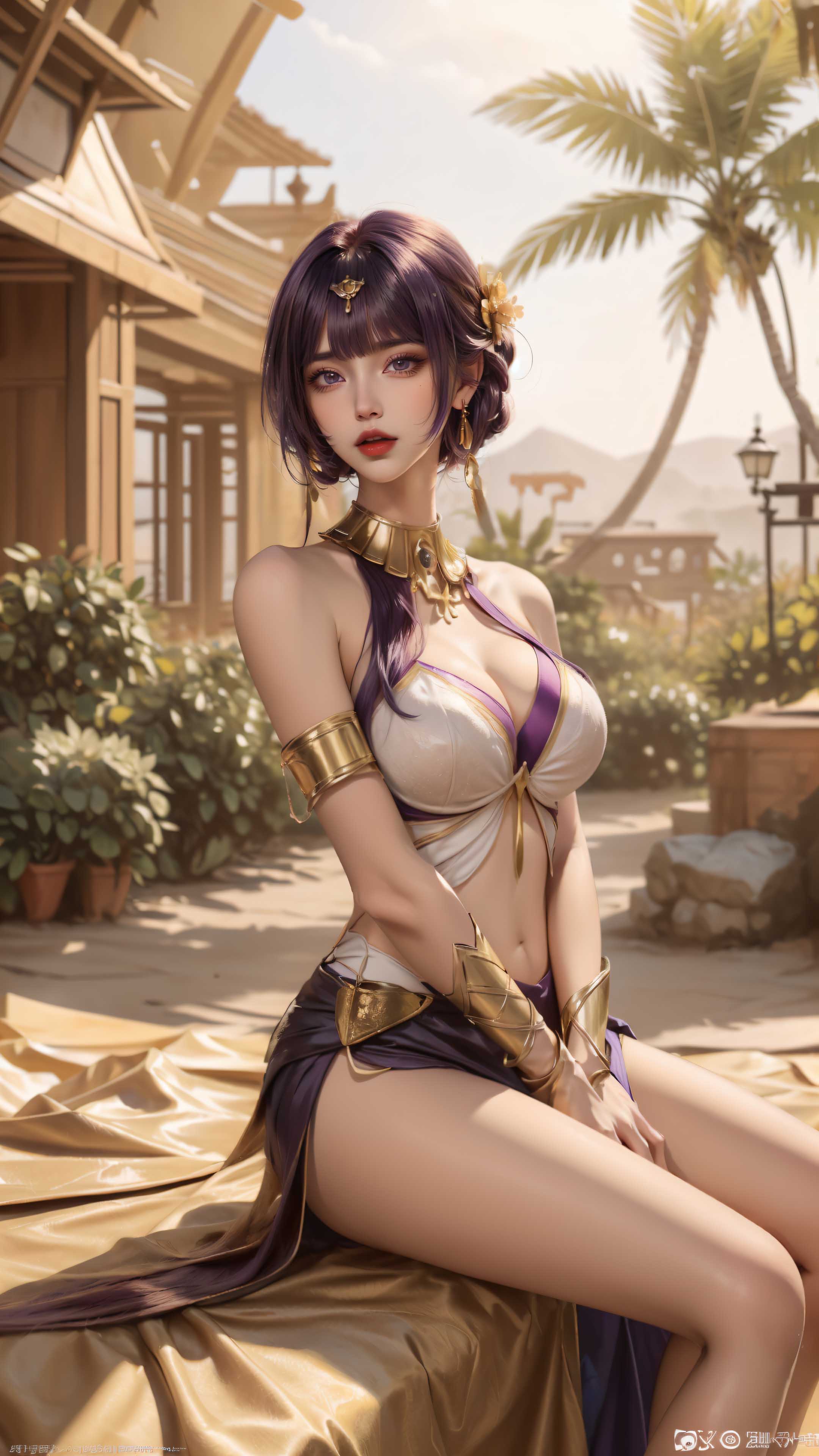 [AI国漫]（搬运至241227）原神-沙漠女王【106P】【602MB百度云】