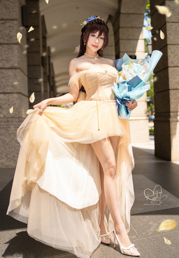 HaneAme雨波 NO.406 2025年10月订阅 2025生日礼服 【31P3V474M】