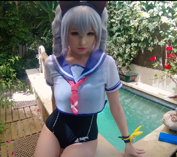 【Hidori Rose】Bronya Zaychik (Hidori Rose Cosplayed - Manyvids) 1080p【1V，885M】