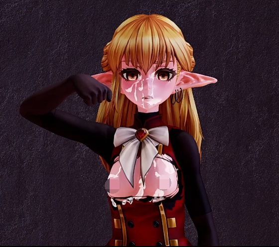 [MMD]inwerwm：ゼアヒルド Conquerorぶっかけ_長[670M]-福利岛