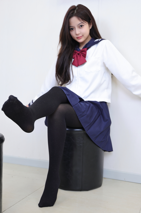 【自购】绮梦摄影：第354 小P 黑丝水手服JK（无印珍藏版）【图包+视频】 【468P 2V 12GB】