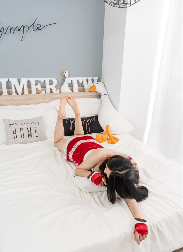 Limerence NO.040 可爱Mona圣诞装 【170P1V3.25G】-福利岛