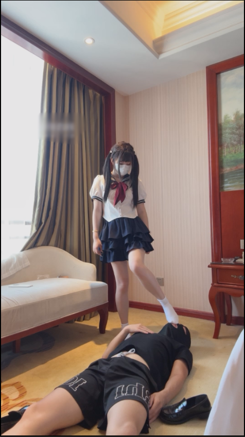 玩物直播六六-双马尾jk白袜裸足小皮鞋【1V】【865MB百度云】