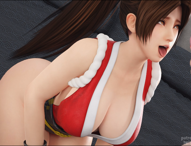[3D]BlackBirdNSFW 2506：艾玛+不知火舞+扳机 性感御姐黑色巨根口爆颜射后入中出[1.3G]-福利岛