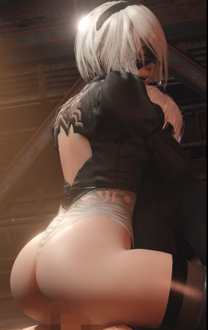 [3D]LazyProcrast 2506：2B+深羽 性感女神黑丝足交侍奉 骑乘传教士体位爆肏[340M]-福利岛