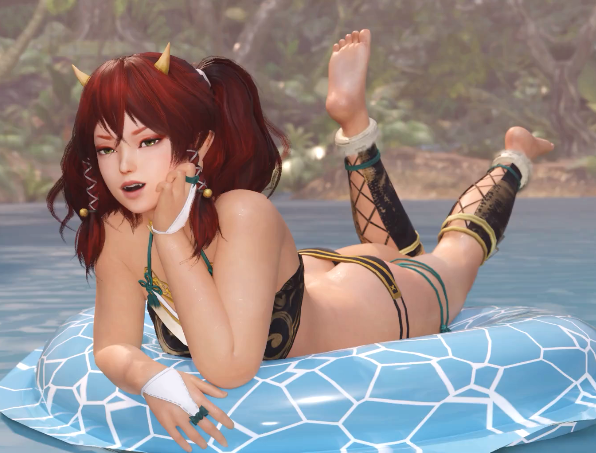[3D]LazyProcrast 2505：死或生Kanna 小恶魔美少女沙滩激情榨精[1G]-福利岛
