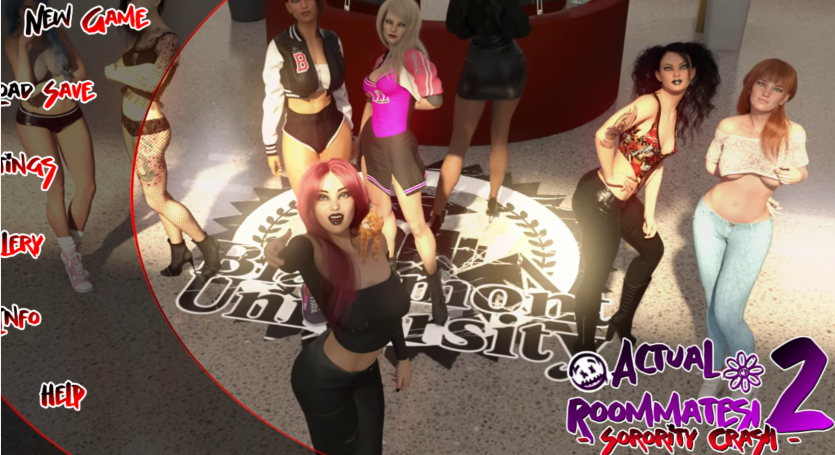 [欧美SLG/汉化] 实际室友2-联谊会崩溃 Actual Roommates 2 – Sorority Crash Ch.1[PC+安卓/1.7G]-福利岛