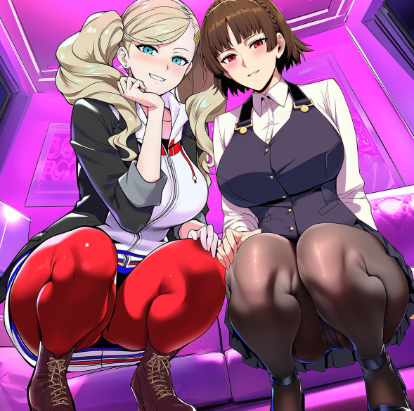 [全彩][Patreon] (Yeeting) Anne Takamaki x Makoto Nijima [2G]-福利岛