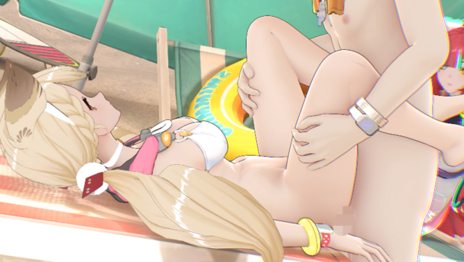[MMD]sileter 2508 Beach Day Alice[350M]-福利岛