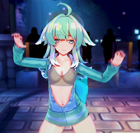 [MMD][zzzwen]霍霍-AlienAlien [600M]-福利岛