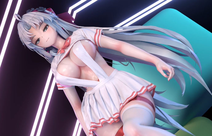[MMD]好想摸鱼 210 期 [2.1G]-福利岛