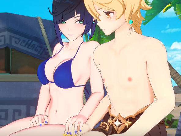 [MMD]VikLodn 2508 Yelan [370M]-福利岛