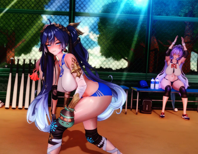 [MMD]lanzfh 尤诺之時間停止的骚扰[770M]-福利岛