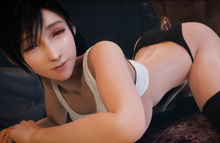 [3D]QOC 2508：朱诺+蒂法 性感女神蜜臀水蛇腰狗爬式后入中出[420M]-福利岛