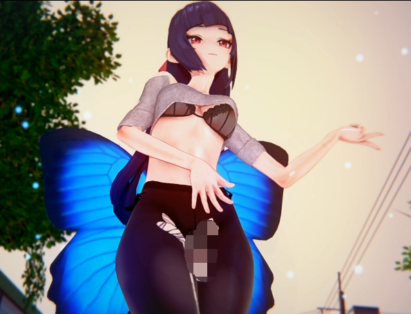 [MMD]zzzwen：云堇Rainbow A insect[740M]-福利岛