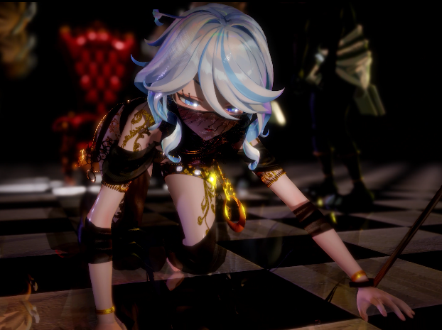 [MMD]Gerrry：芙芙不只是在走路Furina not just Walking[1.4G]-福利岛