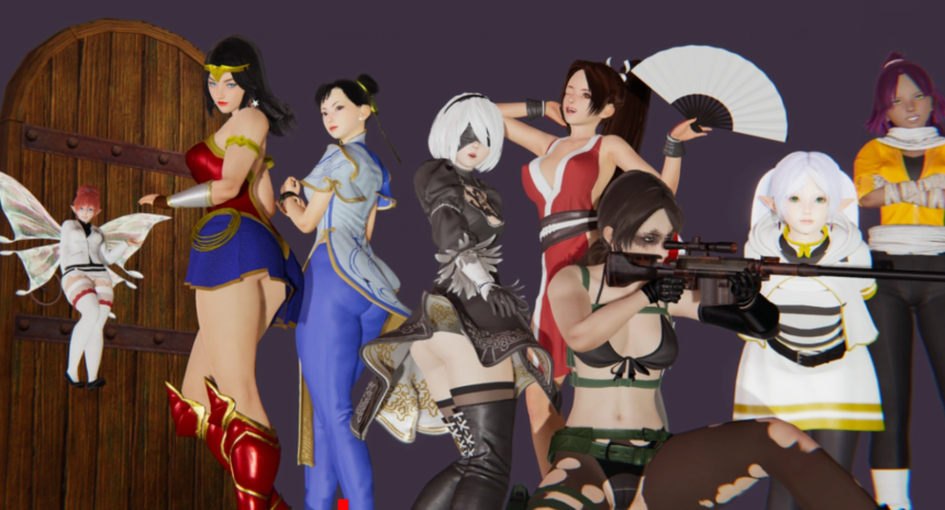 [亚洲风SLG/汉化] 幻想后宫：女主角 Fantasy Harem v0.9801[PC+安卓/960M]-福利岛