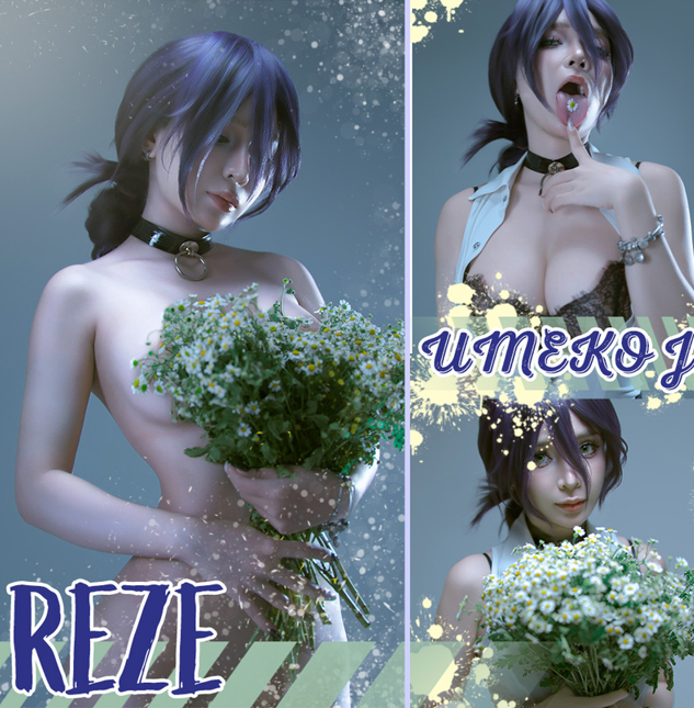 no.3455 Umeko J – Reze (Chainsaw Man) 【104P 808MB】-福利岛