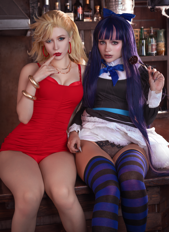 no.3591 Mik Allen(miakanayuri) & Alcoholy – Panty & Stocking 【77P 1.18GB】-福利岛