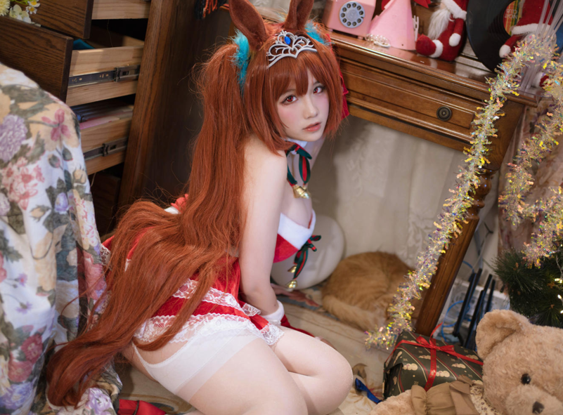 【巨乳coser】阿半今天很开心 – 赛马娘 大和赤骥 绯红的星落之夜 【48P942M】-福利岛
