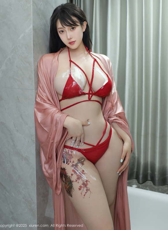 [Xiuren秀人网 李沁恩lrene] 红色比基尼 【80P 833MB】-福利岛