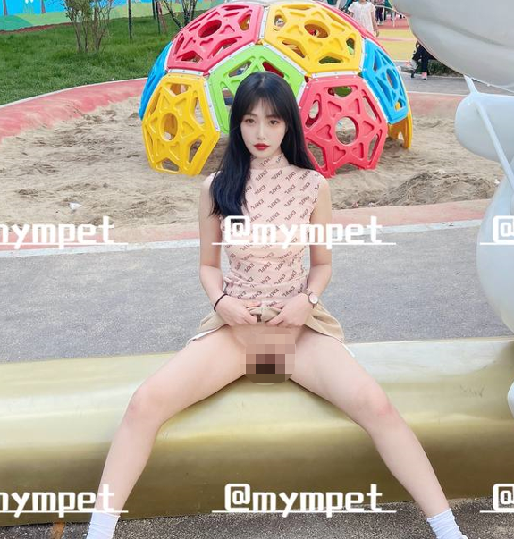 明星颜值露脸女神『MYMPET』被金主爸爸当成鸡巴套子,人前露出 遛狗调教啪啪
