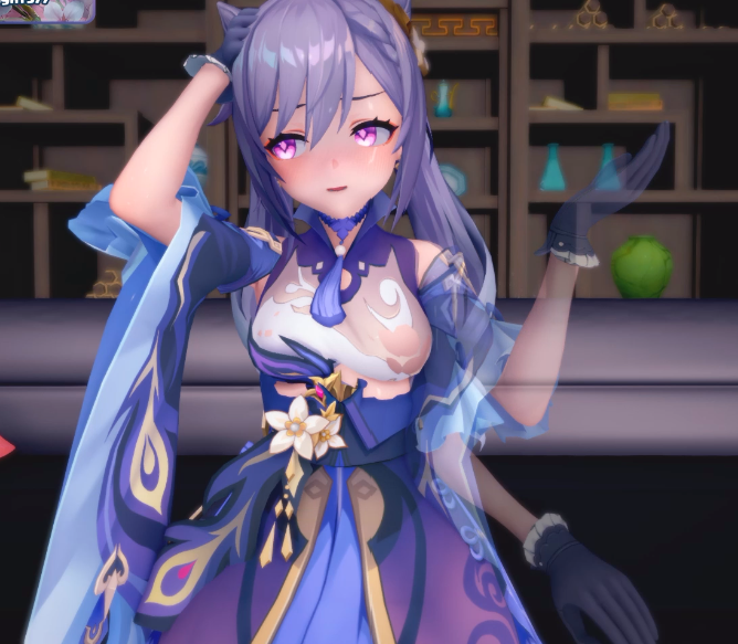 [MMD] [Sakura Night]刻晴sex[450M]-福利岛