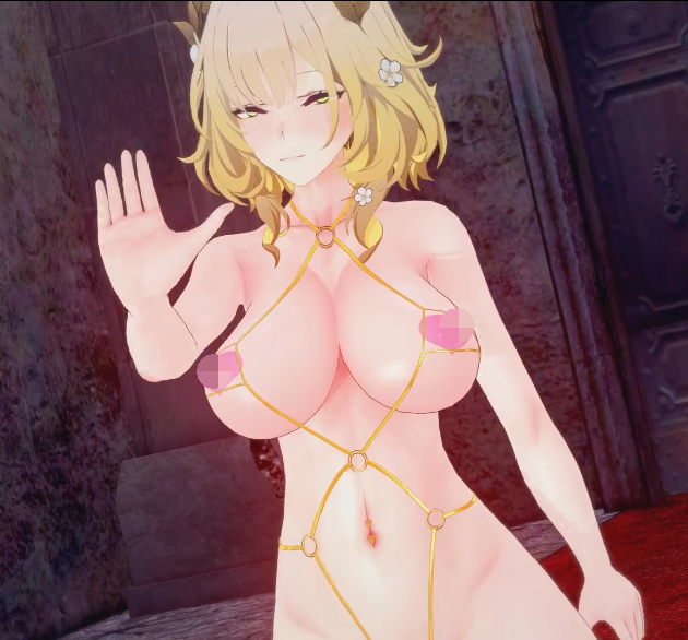 [MMD]崩铁阿格莱雅被哥布林中出[357M]-福利岛