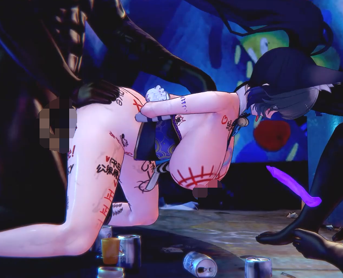 [MMD]盐焗鸡 3月6 碧蓝航线NTR 黑人偷袭下药轮奸武藏[448M]-福利岛