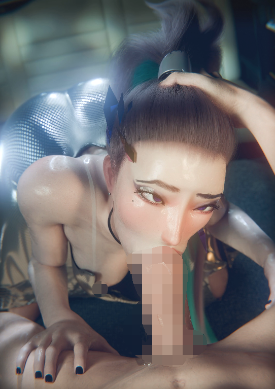 [3D]MEGAERA 2502：阿卡丽+D.Va 性感御姐精湛口技吸允侍奉[850M]-福利岛