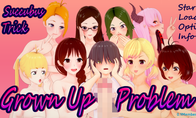 [亚洲风SLG/汉化] 魅魔把戏: 长大问题 Succubus Trick: Grown Up Problem v0.9 [PC+安卓/3.8G]-福利岛