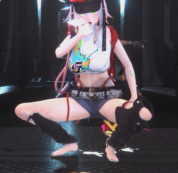 [MMD][Differential video]LIYUE3Fの差分 亂破の忍法修行[2.4G]-福利岛