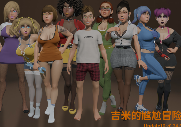 [欧美SLG/汉化] 吉米尴尬历险记 Jimmy Awkward Adventures v0.24.6[PC+安卓/1.4G]-福利岛