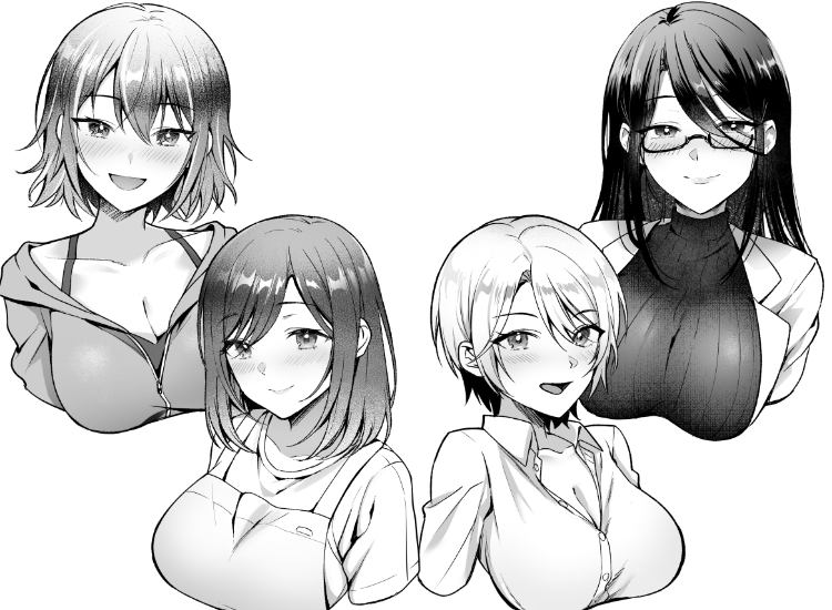【ASMR】[简体中文版]姐姐爬满身。～与4名姐姐同居的随时随地肉棒都在爽的后宫共享房屋♪～